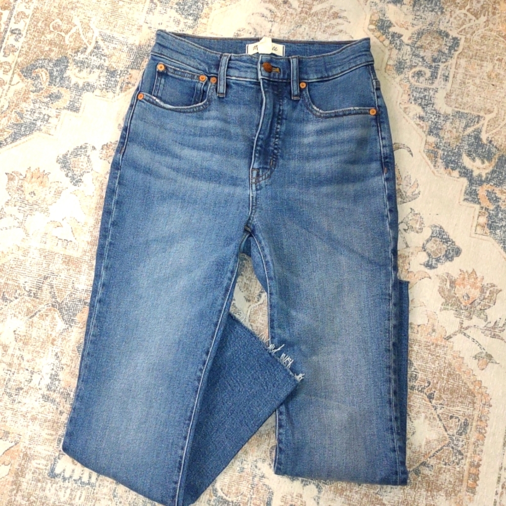 Madewell slim Demi bootcut jeans